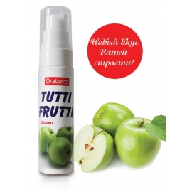 Гель "Tutti-FruttiI яблоко" серии "OraLove" 30г