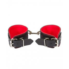 Стильные черно - красные наручники
