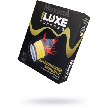 Презервативы из латекса «Maxima - Аризонский Бульдог №1», Luxe