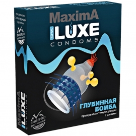 Презерватив «Maxima Глубинная бомба», Luxe