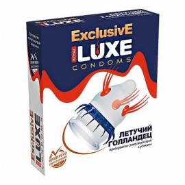 Латексные презервативы со стимулирующими усиками «Exclusive Летучий Голландец», Luxe