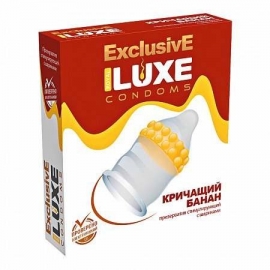 Презервативы латексные «Exclusive Кричащий банан», Luxe