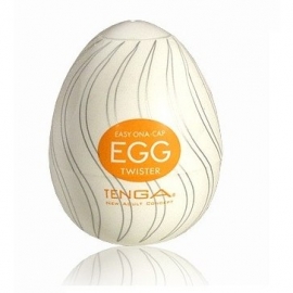 Оригинальный мастурбатор Tenga «Egg Twister», цвет белый